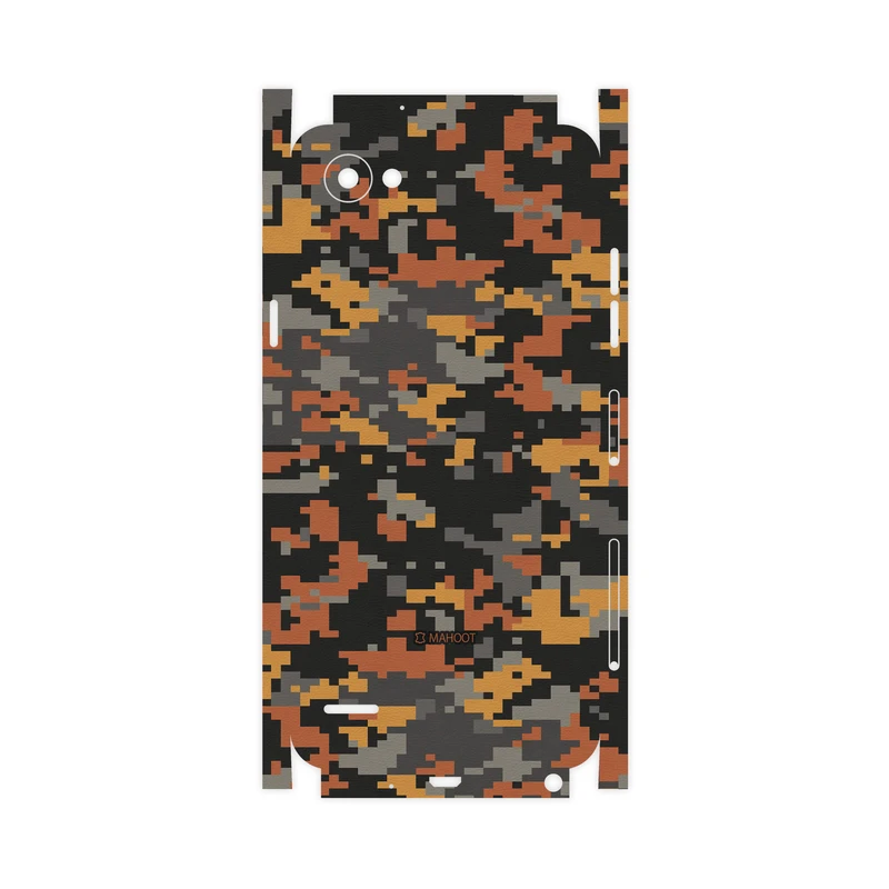 برچسب پوششی ماهوت مدل Army-Autumn-pixel-FullSkin مناسب برای گوشی موبایل ال جی Q6