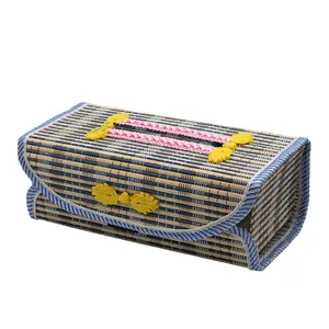 جای دستمال کاغذی مدل حصیری کد 05