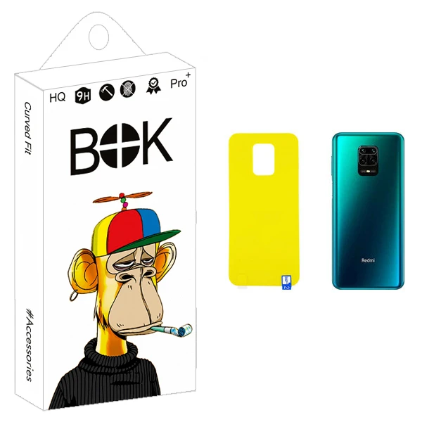 محافظ پشت گوشی بوک مدل +HD مناسب برای گوشی موبایل شیائومی Redmi Note 9s