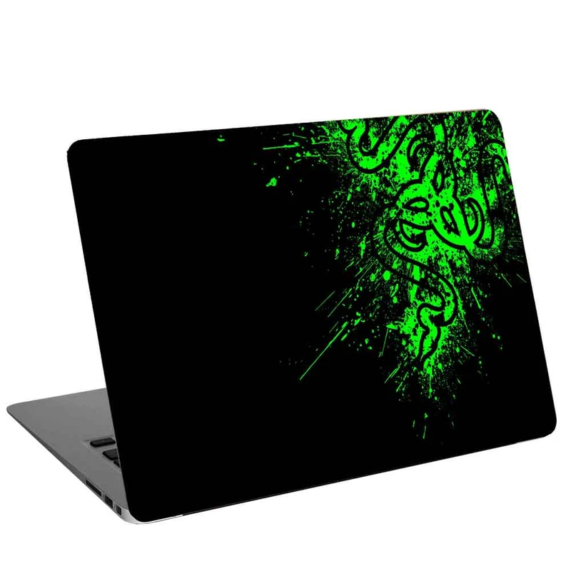 استیکر لپ تاپ طرح gaming razer wallpaper کد cl-262 مناسب برای لپ تاپ 15.6 اینچ