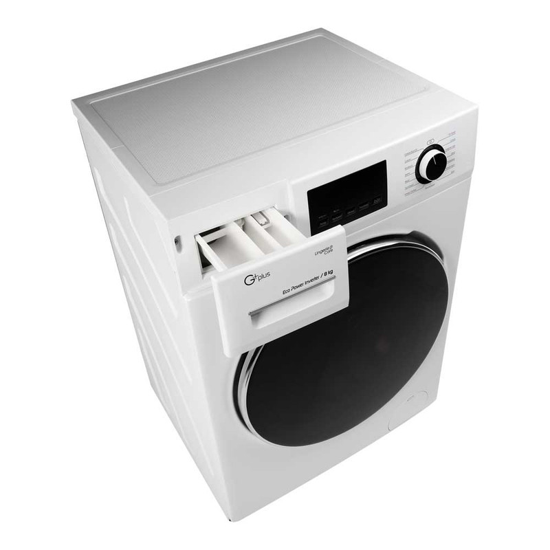 ماشین لباسشویی جی پلاس مدل   GWM-K8340W ظرفیت 8 کیلوگرم