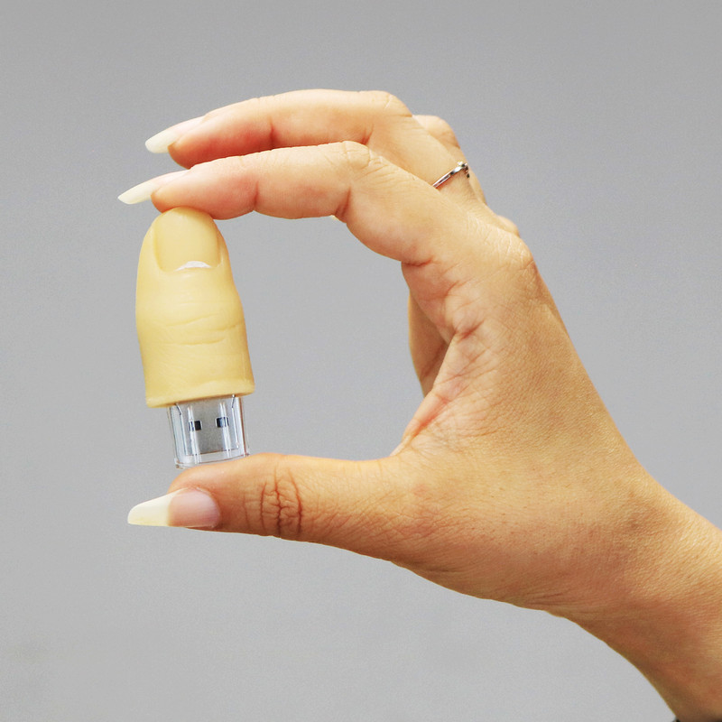 فلش مموری طرح انگشت مدل Ul-Finger01 ظرفیت 128 گیگابایت