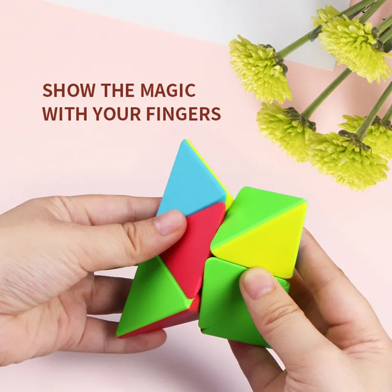 مکعب روبیک چی ای مدل هرم کای وای 2×QY Pyraminx 2