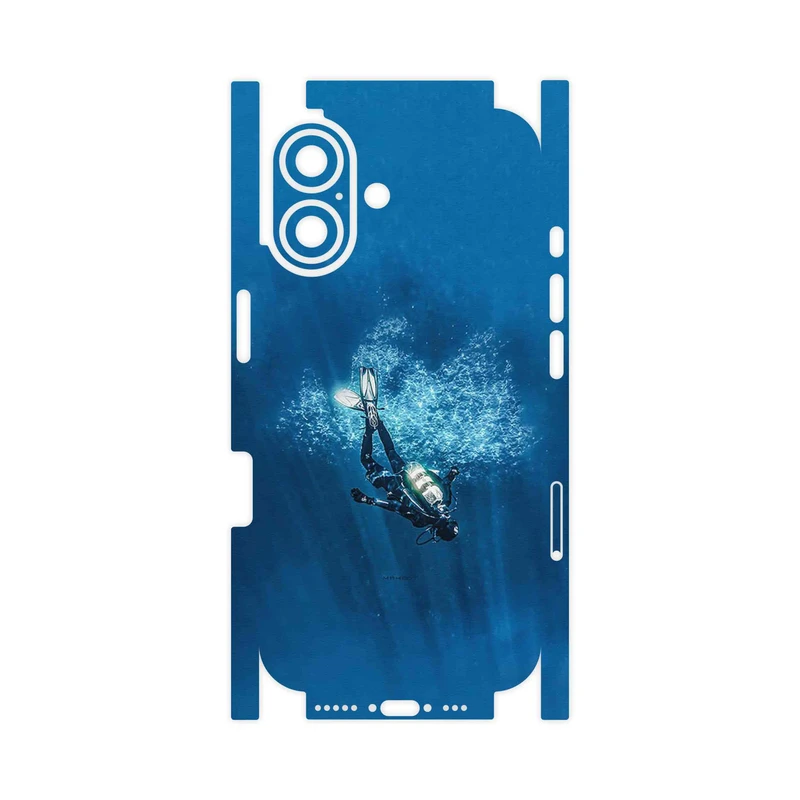 برچسب پوششی ماهوت مدل Scuba_Diving-FullSkin مناسب برای گوشی موبایل اپل iPhone 16