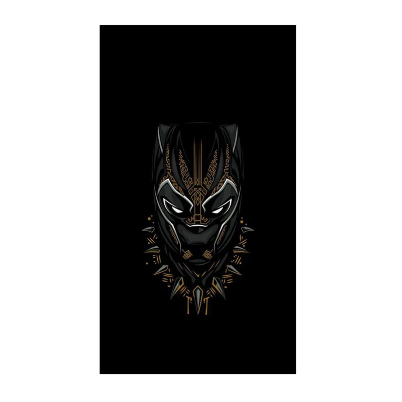 استیکر لپ تاپ و موبایل مدل سریال طرح پلنگ سیاه اونجرز مارول Black Panther Avengers Marvel کد 4758