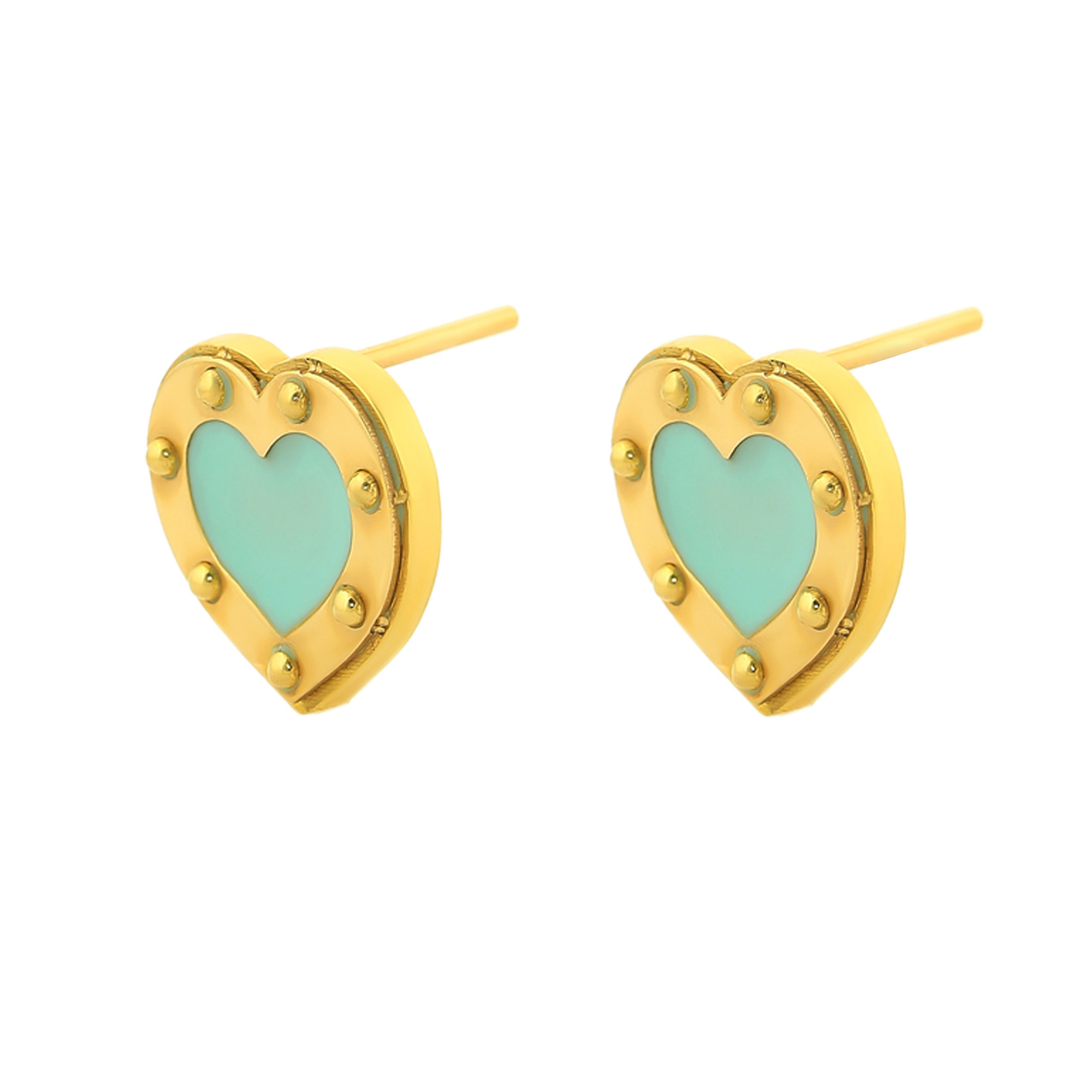 گوشواره طلا 18 عیار زنانه هور گالری مدل Ace460