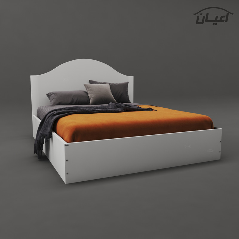 تخت خواب دونفره اعیان مدل FH365 سایز 160x200 سانتی متر
