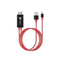 کابل تبدیل لایتنینگ به HDMI پرووان مدل PCH75 طول 1.8 متر 