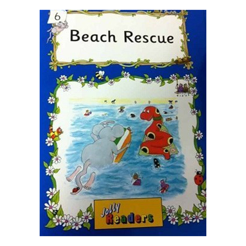 کتاب Jolly Readers 6 Beach Rescue اثر جمعی از نویسندگان انتشارات Ltd