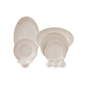 Zarin Iran Porcelain Inds Shahrzad Sun Rise Dinnerware Set 35 Pcs Top Grade