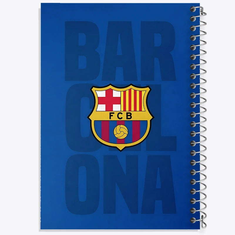 دفتر لیست خرید 50 برگ خندالو طرح بارسلونا (Barcelona) کد F6895