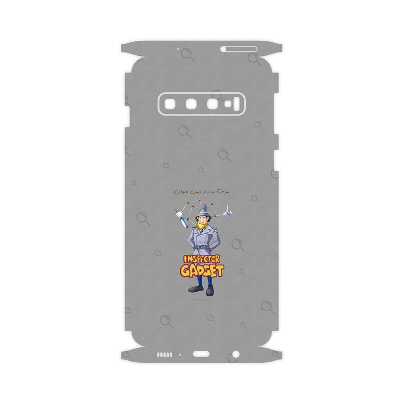 برچسب پوششی ماهوت مدل Inspector Gadget-FullSkin مناسب برای گوشی موبایل سامسونگ Galaxy S10