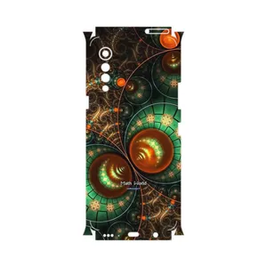 MAHOOT Mathematical Geometric Shape 3-FullSkin Cover Sticker for LG Velvet 5G