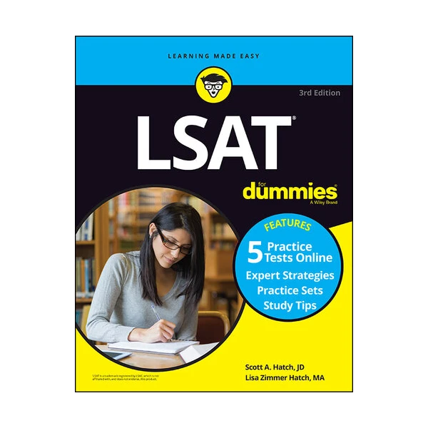 کتاب LSAT for Dummies 2021 اثر Scott A. Hatch انتشارات نبض دانش