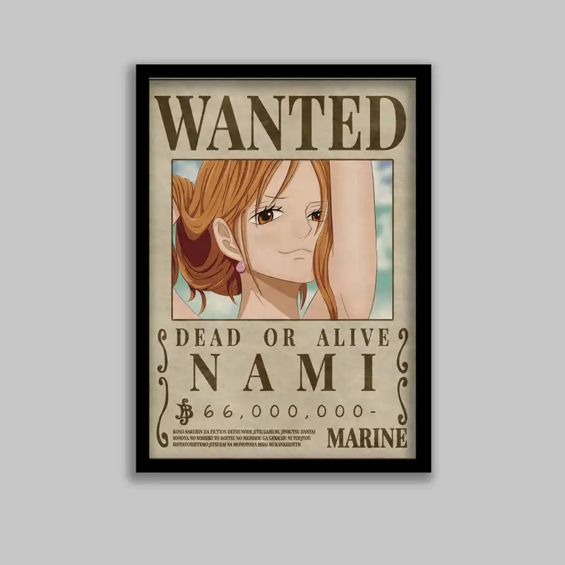 تابلو مدل انیمه وان پیس One Piece کد LA-G10511-2