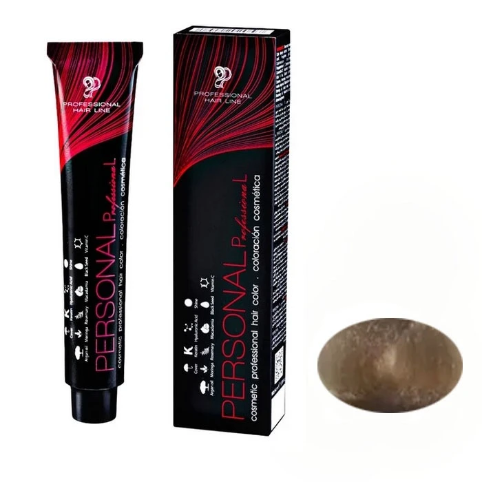 رنگ مو پرسونال پی ال شماره 8.0 حجم 100 میلی‌لیتر رنگ بلوند روشن