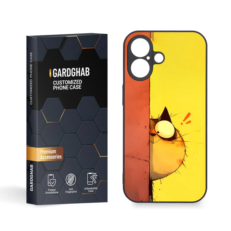 کاور گارد قاب مدل دخترانه مناسب برای گوشی موبایل اپل iPhone 16