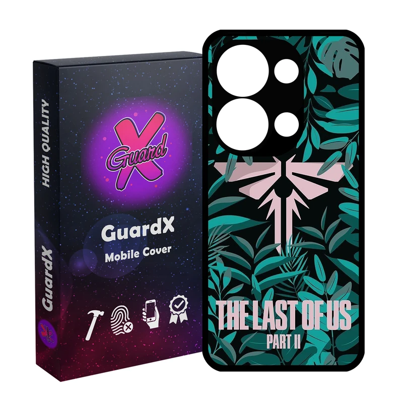 کاور گارد ایکس طرح The Last of Us 2 مدل 10955 مناسب برای گوشی موبایل شیائومی Redmi Note 13 Pro 4G / Poco M6 Pro 4G