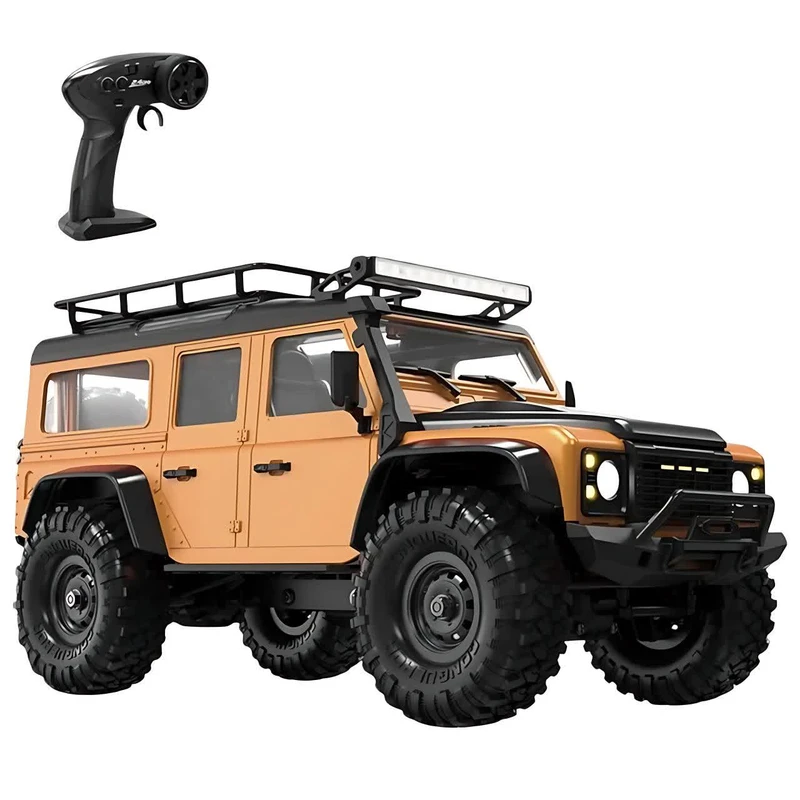 ماشین بازی کنترلی ناب سل مدل جیپ دیفندر آفرود چراغدار شارژی قدرتی سرعتی همراه با باتری لیتیوم و قابلیت جدا شدن تمامی قطعات کد High-speed, rechargeable off-road racing rally with lithium battery&cool lighting
