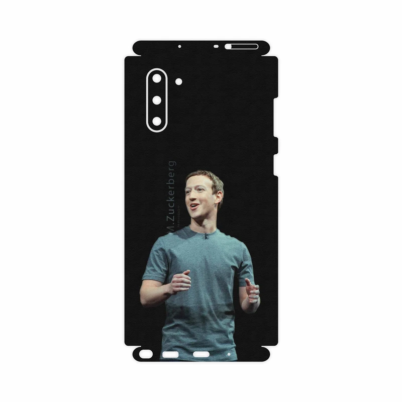 برچسب پوششی ماهوت مدل Mark Zuckerberg-FullSkin مناسب برای گوشی موبایل سامسونگ Galaxy Note 10
