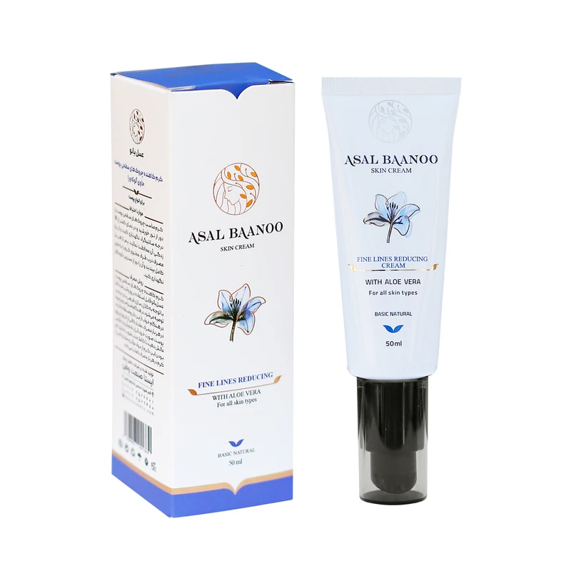 کرم ضد چروک عسل بانو مدل 5 حجم 50 میلی لیتر