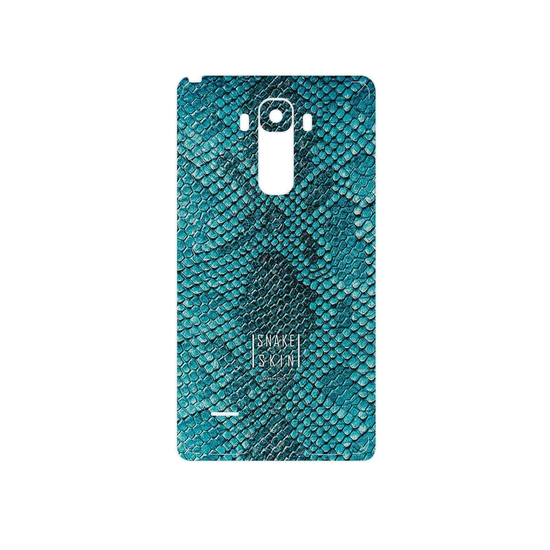 برچسب پوششی ماهوت مدل Blue Snake Skin مناسب برای گوشی موبایل ال جی G4 Stylus