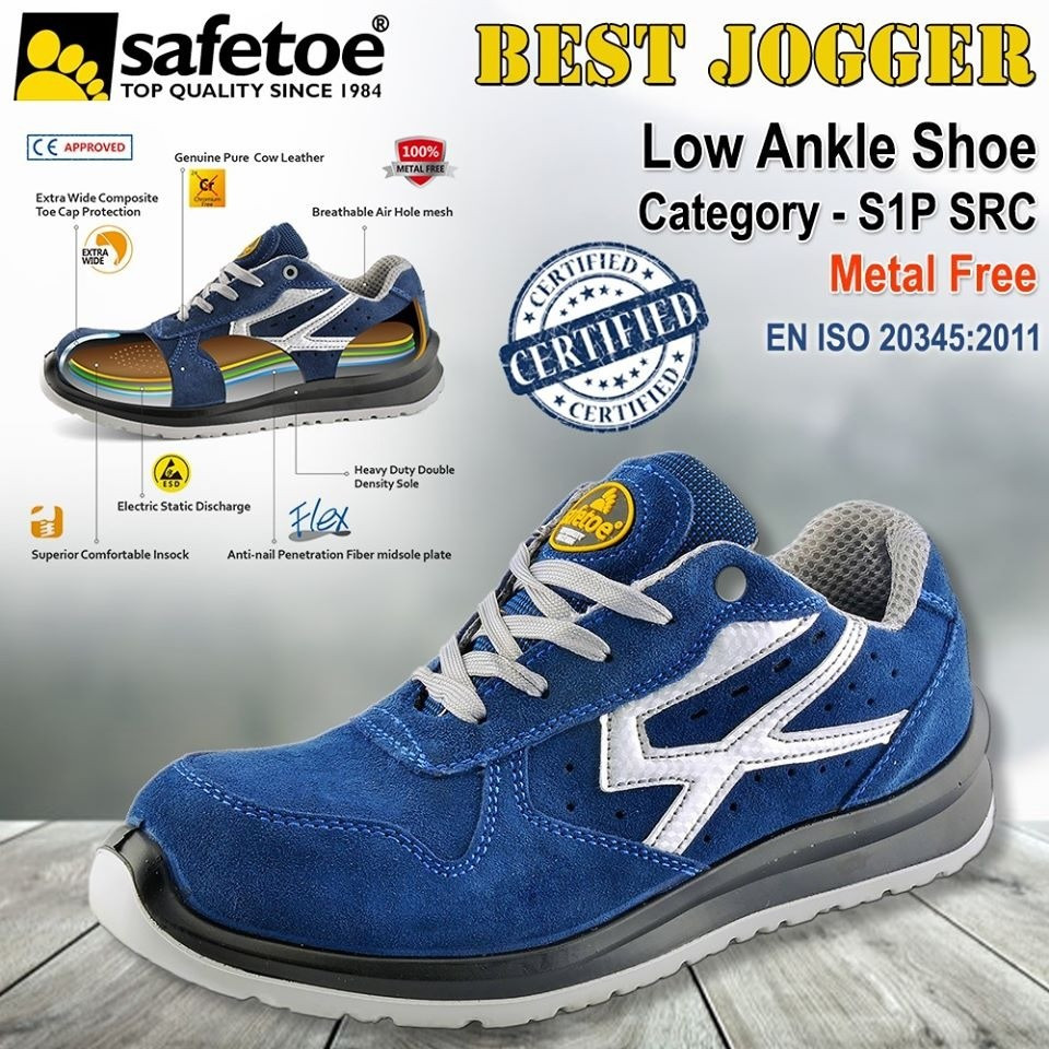 کفش ایمنی سیف تو مدل  مهندسی اسپرت الکترو استاتیک BEST JOGGER