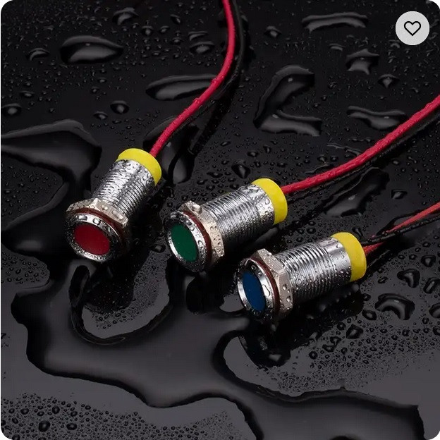 چراغ سیگنال مدل 9V-24V GR 12mm