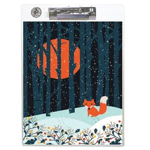 تخته شاسی طه چوب مدل The forest foxسایز A4