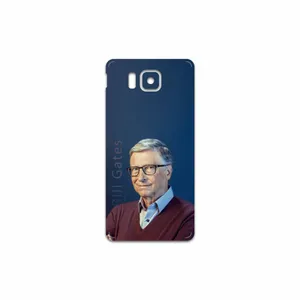 MAHOOT Bill Gates Cover Sticker for Samsung Galaxy Alpha