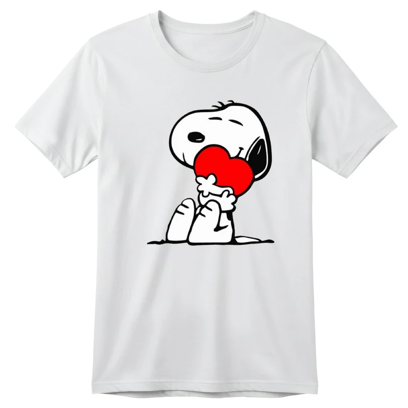 تی‌شرت آستین کوتاه بچگانه مدل اسنوپی کد v24 