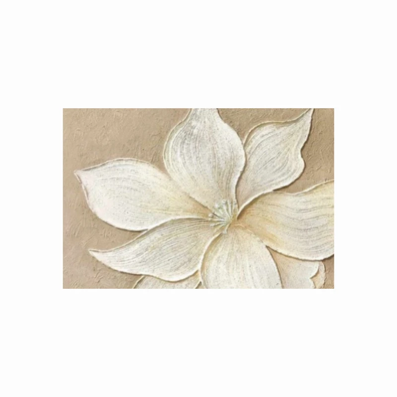 تابلو نقاشی اکریلیک طرح گل برجسته مدل t45 