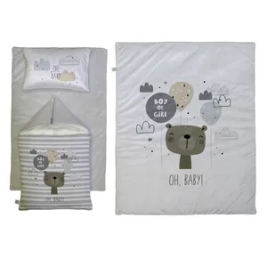 سرویس خواب 4 تکه مامزکیوتی مدل  خرس کارتنی SD--07