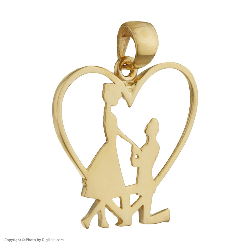 آویز گردنبند طلا 18 عیار زنانه مایا ماهک مدل MM1497 طرح قلب و عشق آویز گردنبند طلا 18 عیار زنانه مایا ماهک مدل MM1497 طرح قلب و عشق