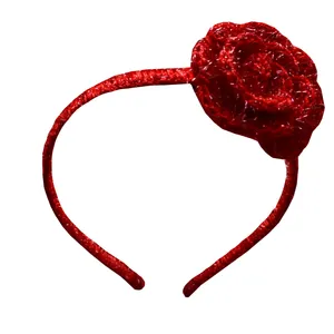 تل مو دخترانه مدل گل رز