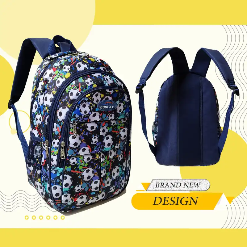 کوله پشتی مدل توپ فوتبال