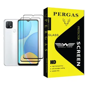 Waily Nice Pergas Glass MIX002 Screen Protector For Oppo A35 Pack Of 2