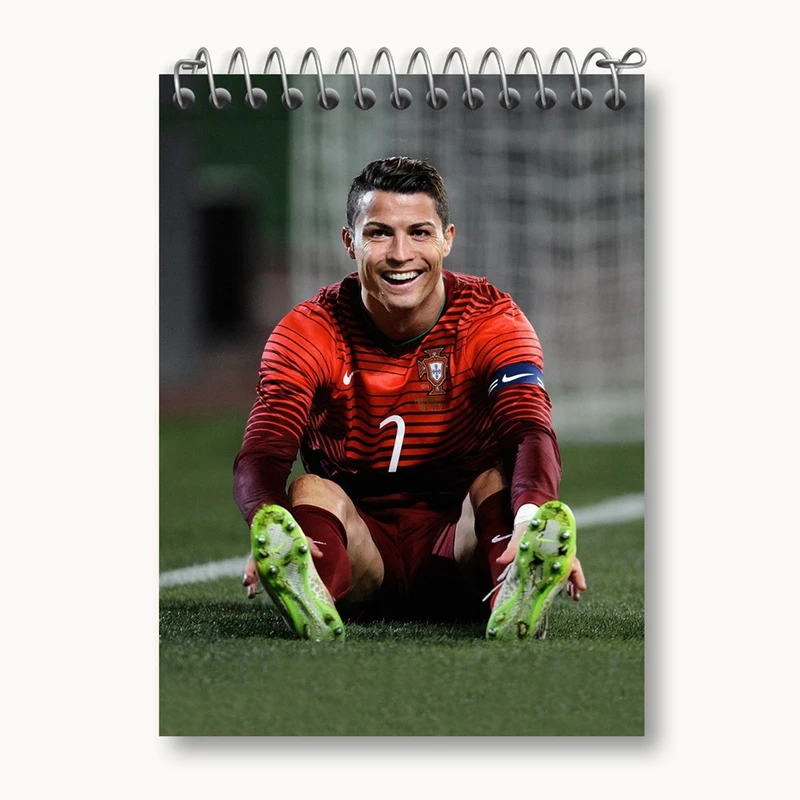 دفتر یادداشت 50 برگ خندالو مدل کریستیانو رونالدو کد 13919