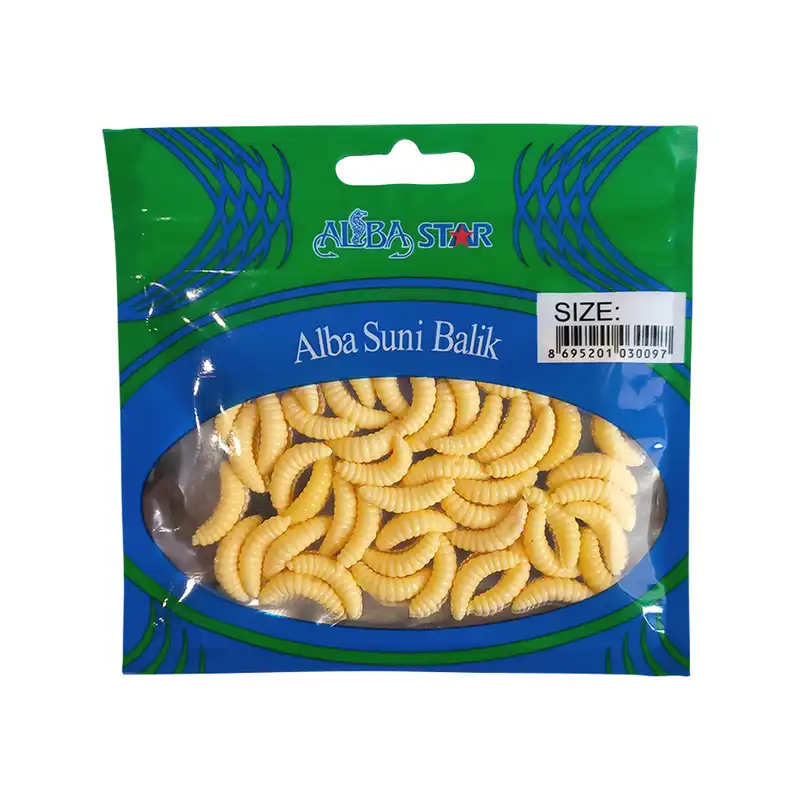 طعمه ماهیگیری آلبااستار مدل کرم مصنوعی ژله ای