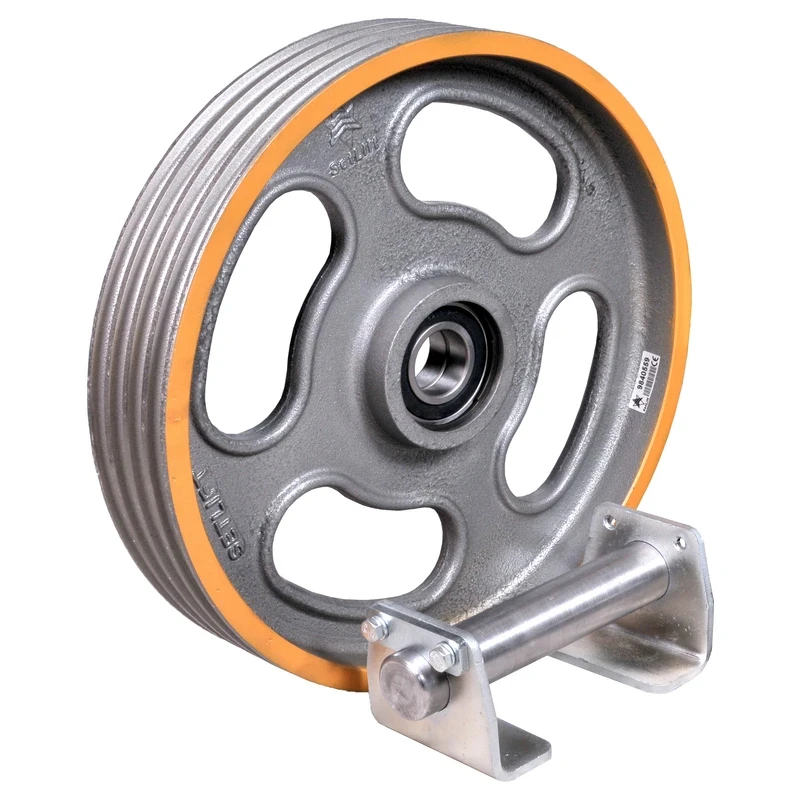 هرزگرد آسانسور 4 شیار به همراه یاتاقان