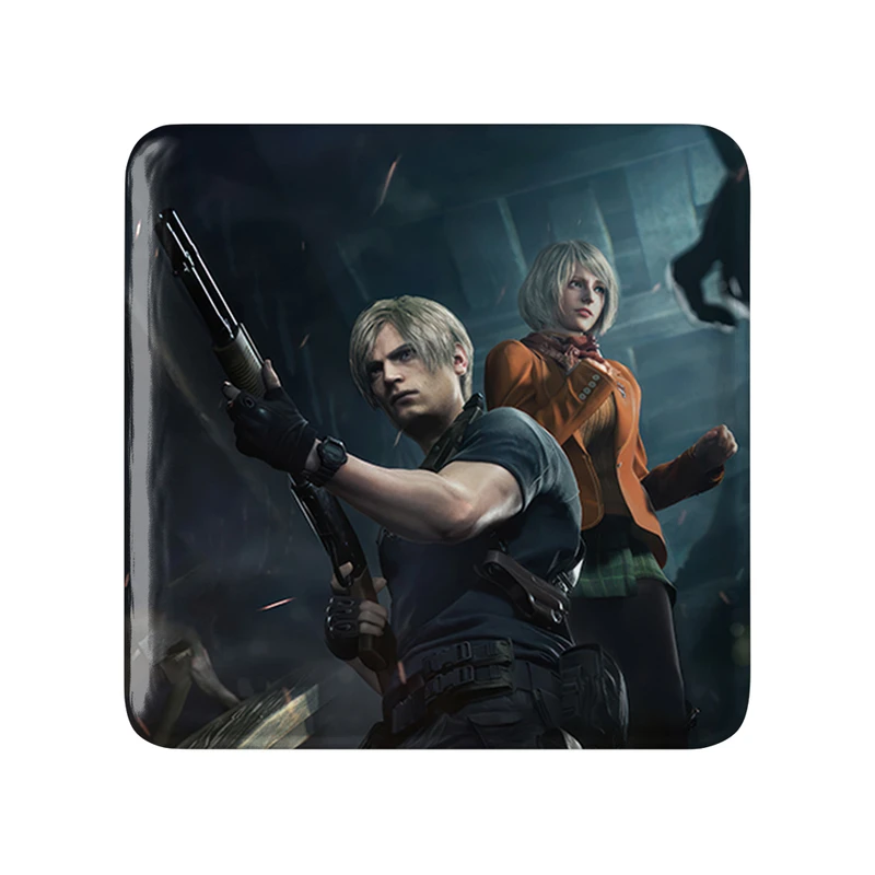 پیکسل خندالو طرح بازی رزیدنت اویل Resident Evil مدل مربعی کد 30158