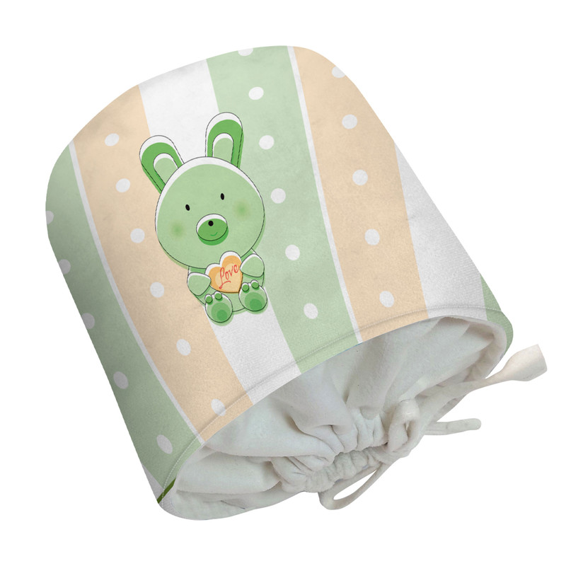 کاور دستمال کاغذی کودک شمسه نگار مدل خرگوش کد jdk28