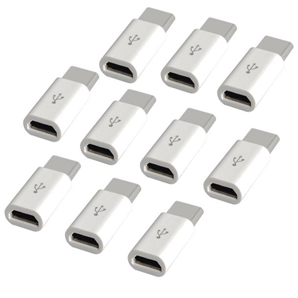 مبدل microUSB به USB-C مدل MTC10  بسته 10 عددی