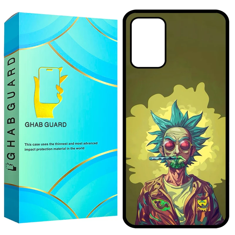 کاور قاب گارد طرح ریک و مورتی مدل GCHPA324 مناسب برای گوشی موبایل سامسونگ Galaxy A32 4G