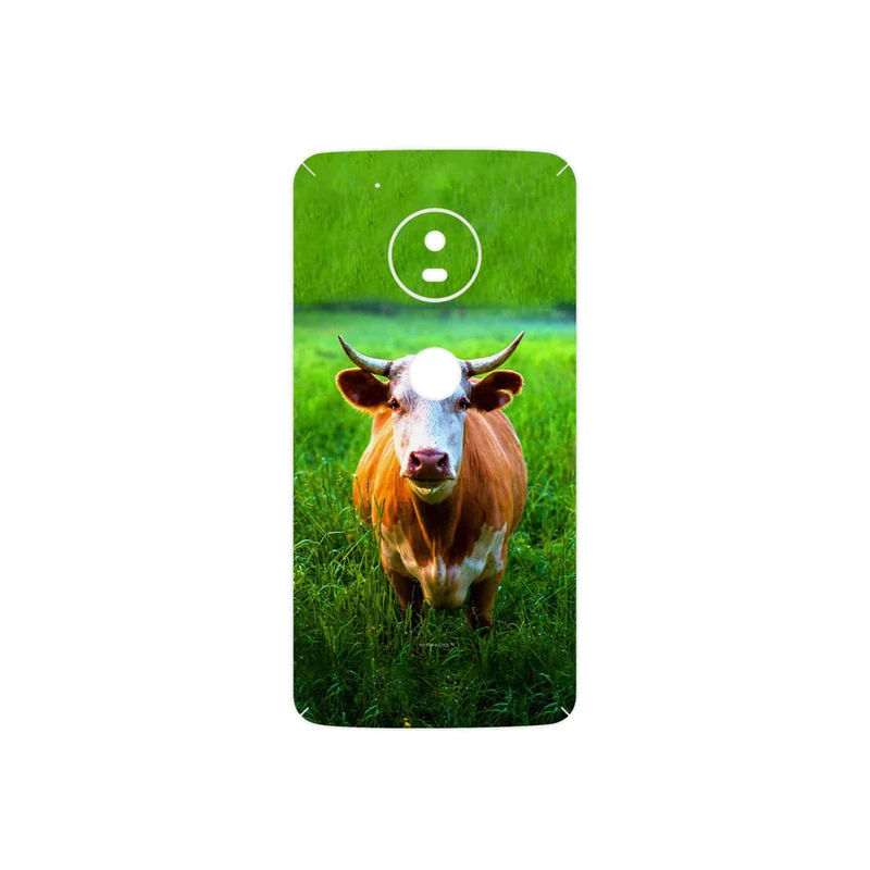 برچسب پوششی ماهوت مدل Cow مناسب برای گوشی موبایل موتورولا Moto G5