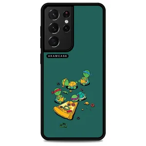 AKAM AMC-WSGS21U-NINJA TURTLES15 Cover For Samsung Galaxy S21 Ultra