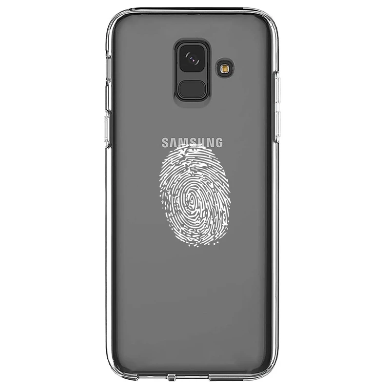 کاور مگافون طرح اثر انگشت مدل C62-W مناسب برای گوشی موبایل سامسونگ Galaxy A6 2018