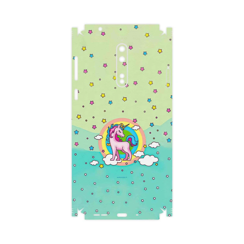برچسب پوششی ماهوت مدل Rainbow unicorn adventure-FullSkin مناسب برای گوشی موبایل نوکیا 8