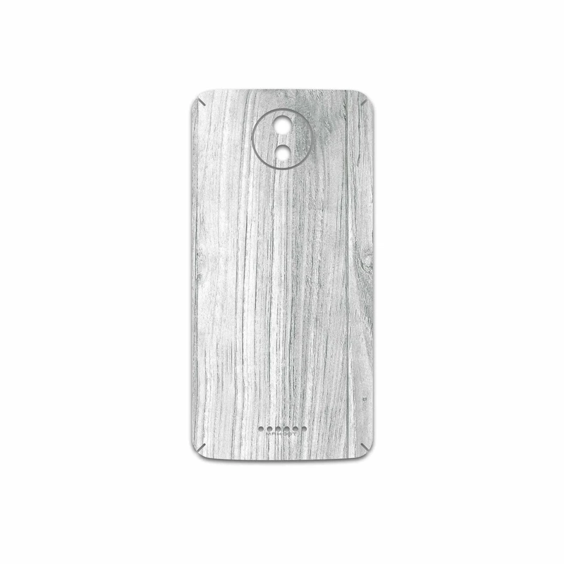 برچسب پوششی ماهوت مدل White Wood مناسب برای گوشی موبایل موتورولا Moto C Plus