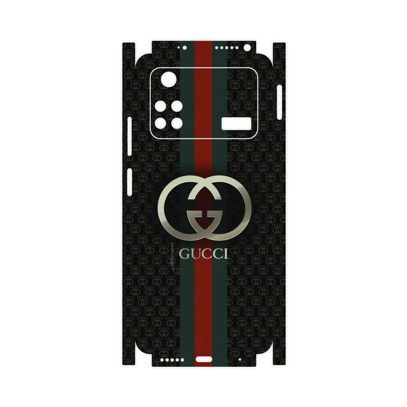 برچسب پوششی ماهوت مدل GUCCI-Logo-FullSkin مناسب برای گوشی موبایل شیائومی Poco M4 Pro 4G
